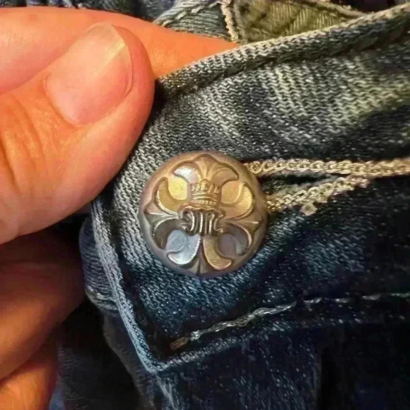 Miss Me Sz 32 (US 14) Inseam 25 1/2 Capri Jeans Style # JE5456P - Picture 6 of 9